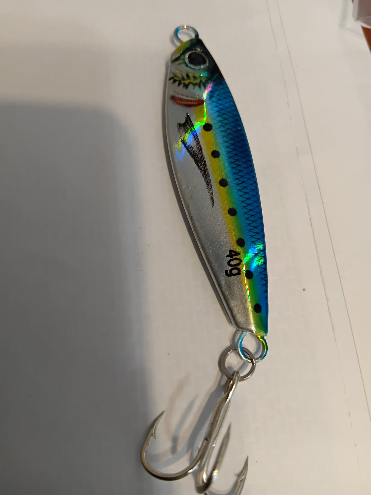 40g jig blue/ silver