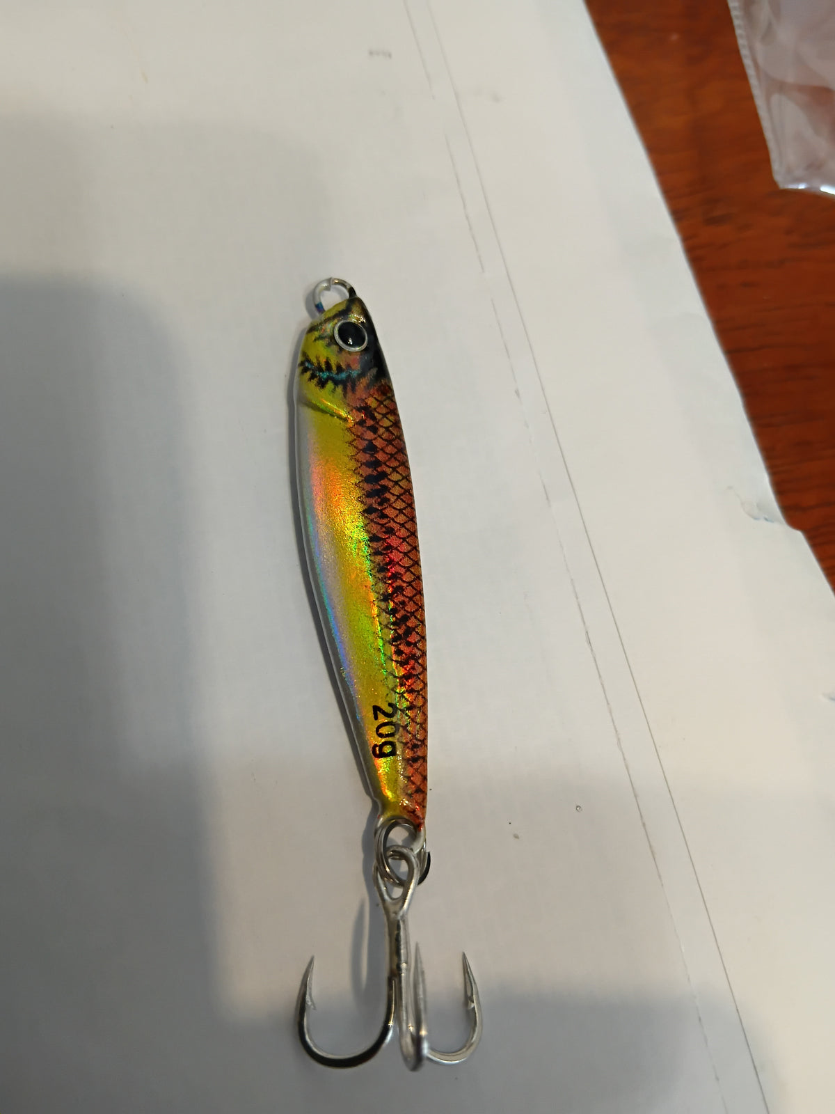 20g jig orange/yellow