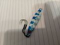 Blue striped 21g micro jigs