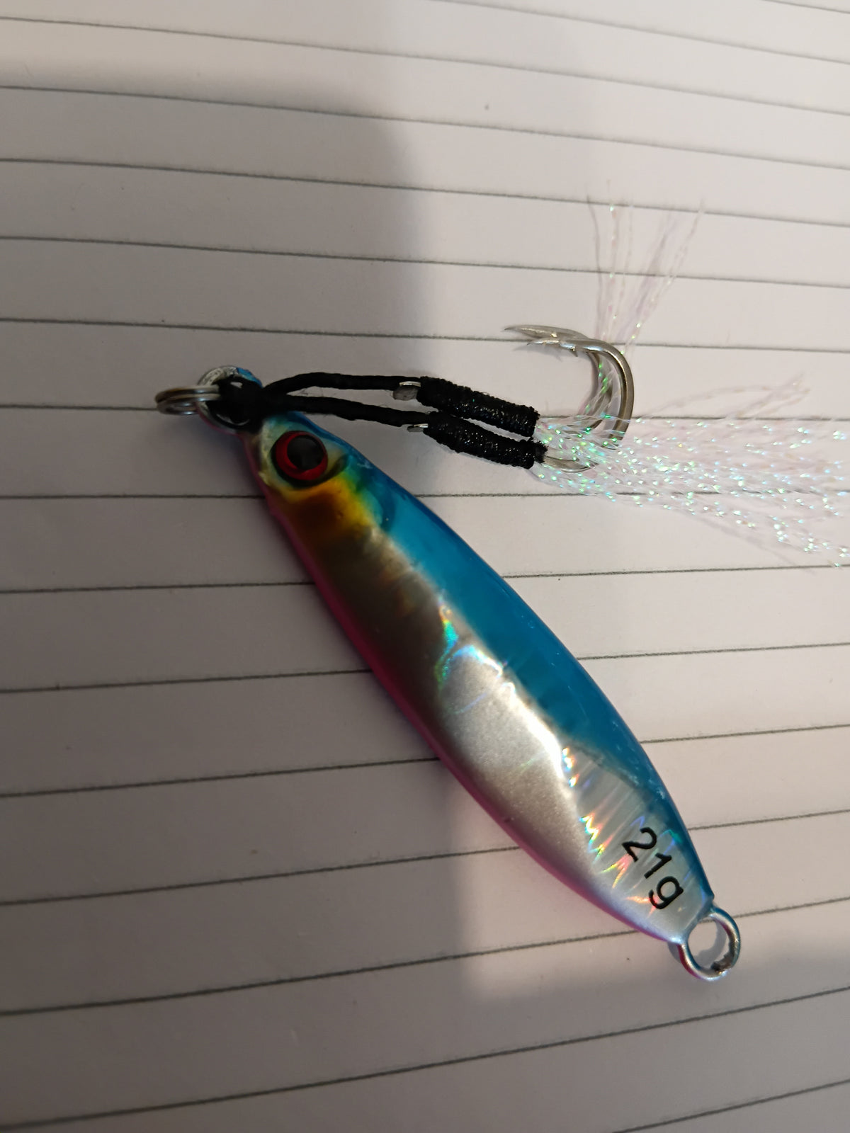 Tri colour 21g micro jigs